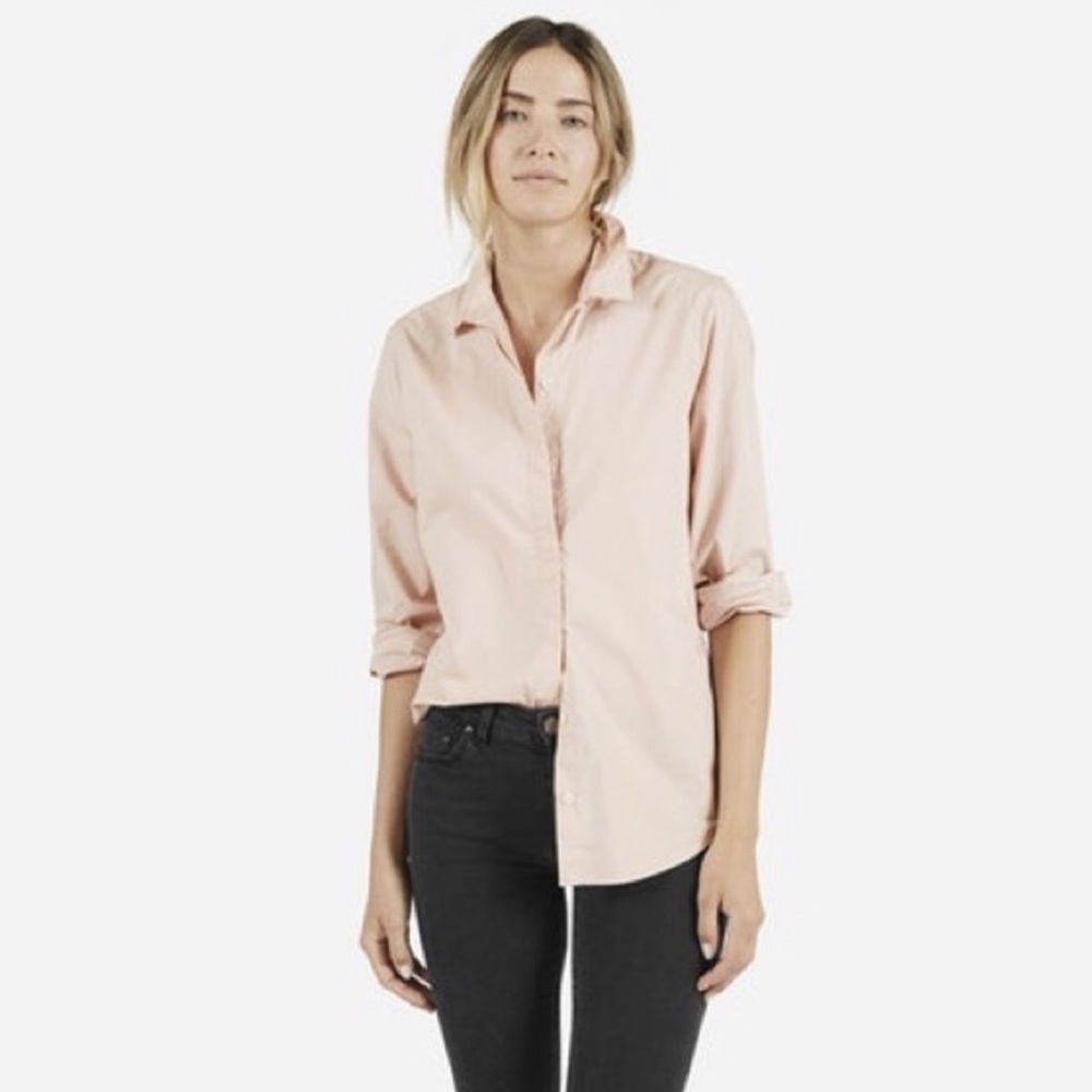 Everlane Cotton Poplin Button Down Shirt
